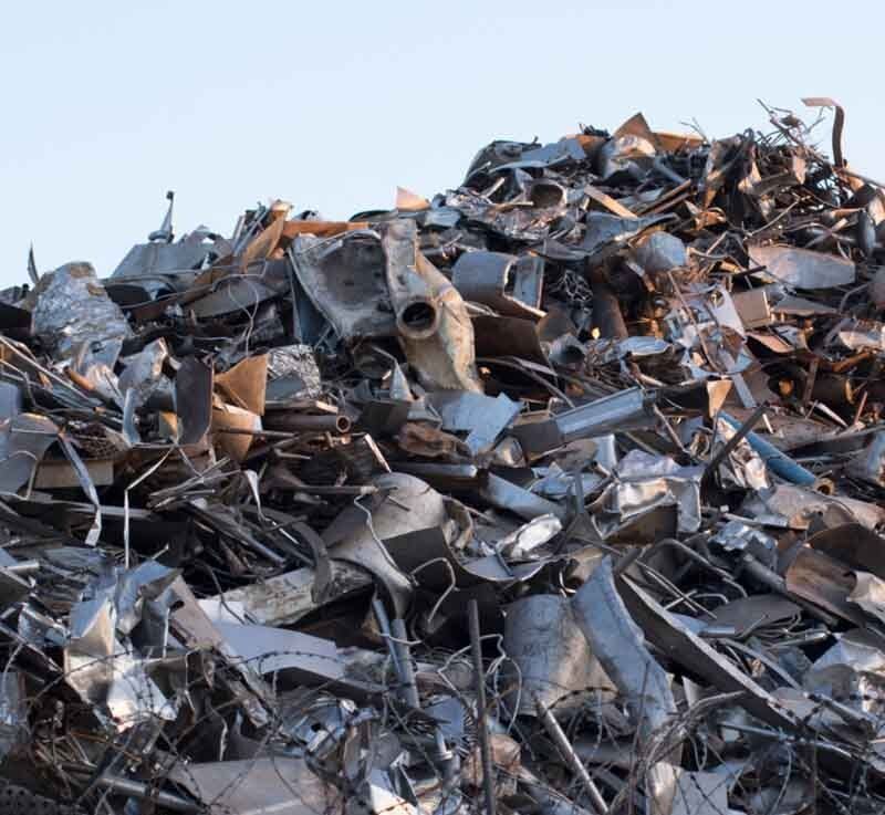 Pile of Metal Collection — Rubbish Removal in Koongal, QLD