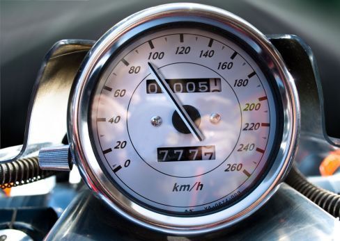 Working speedometer after a motorcycle service in Gosford