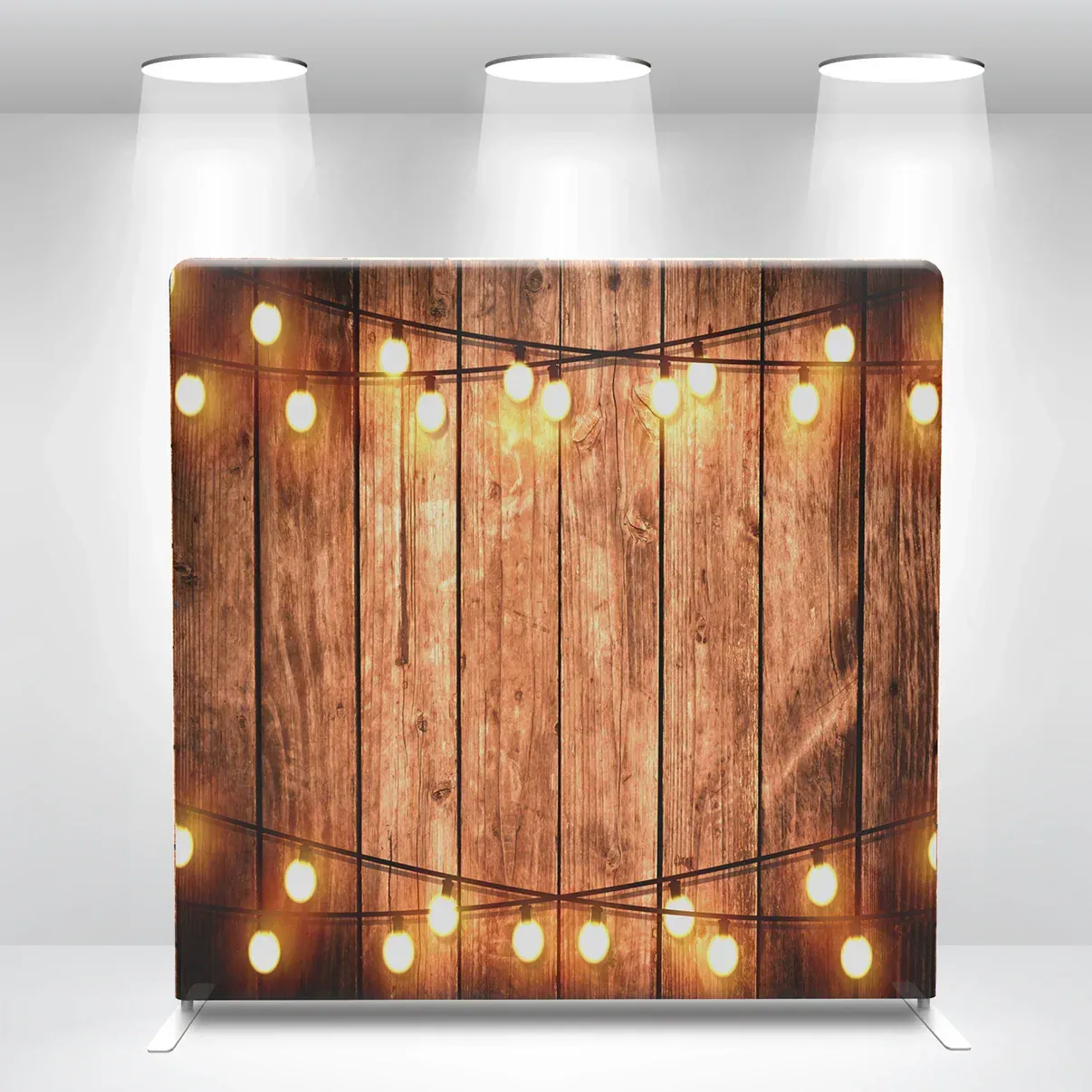 Wooden Photo Booth Backdrop