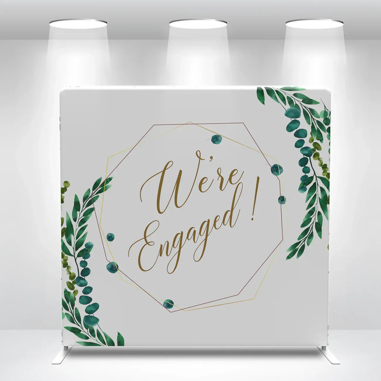 Engagement Party Photo Booth Backdrop