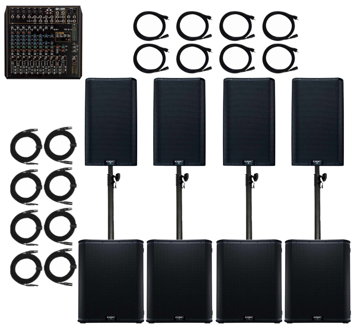 PA system rental in San Luis Obispo, CA.