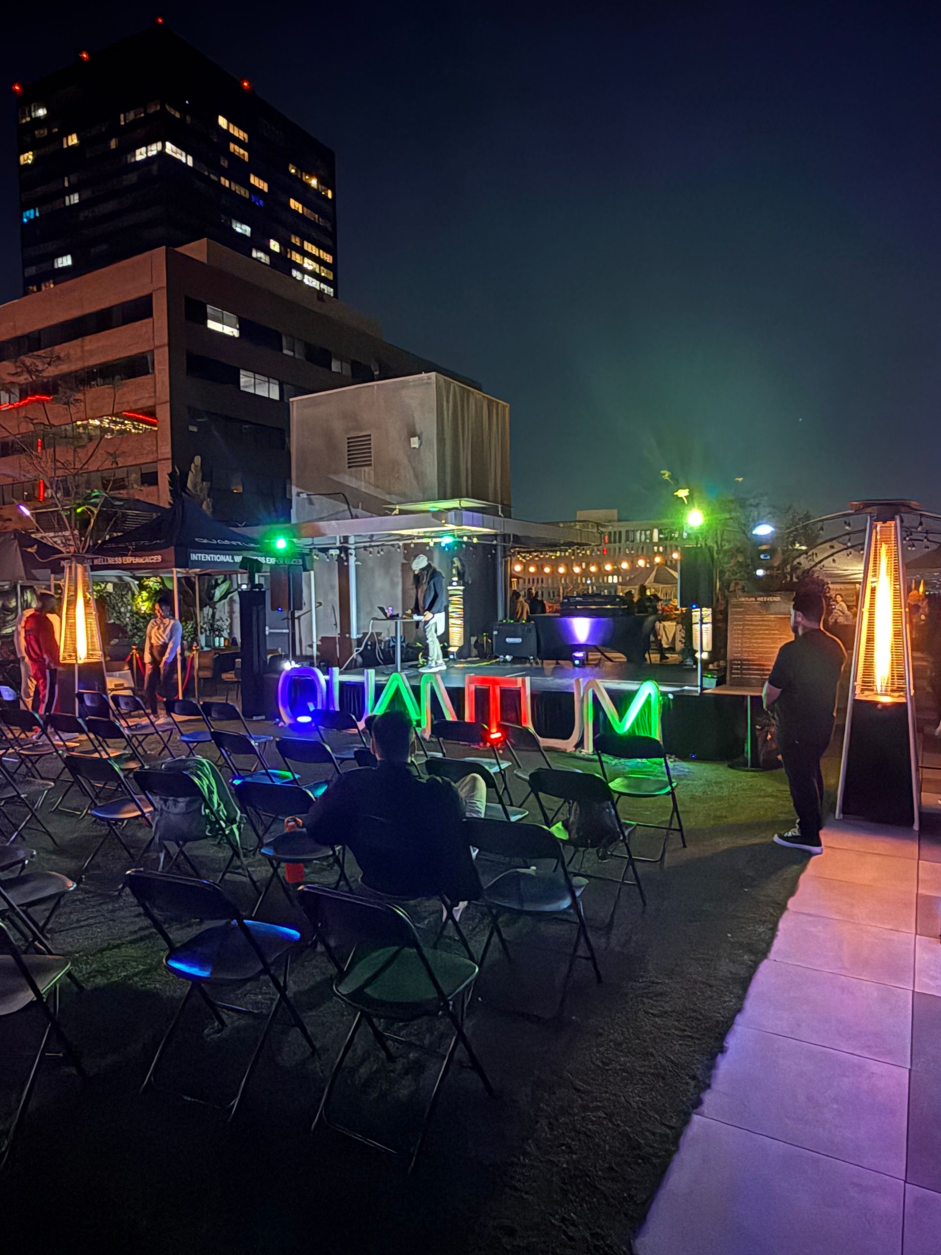 PA system and Uplights rental in Los Angeles