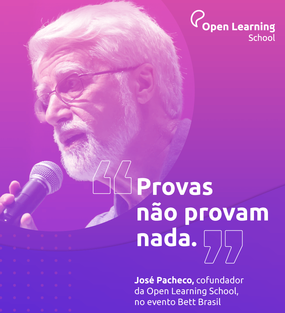 Jose pacheco é o fundador da escola de aprendizagem aberta