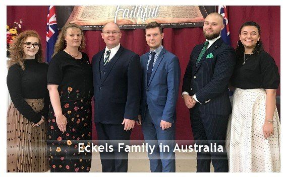 A group of people are posing for a picture in australia