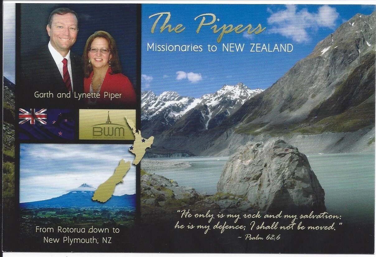 A postcard from the pipes missionaries in new zealand