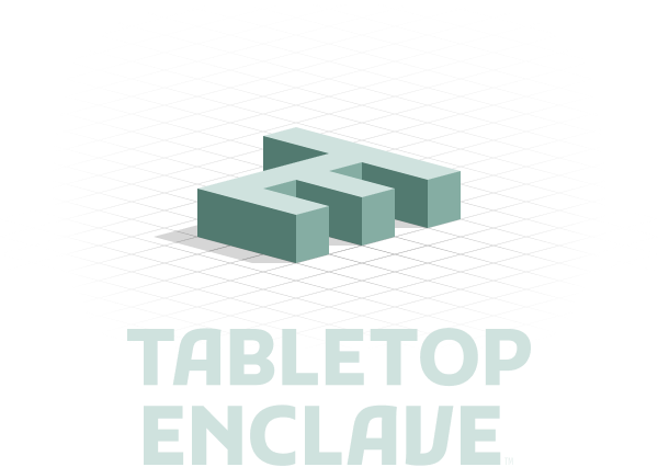 Image: Tabletop Enclave brand glyph
