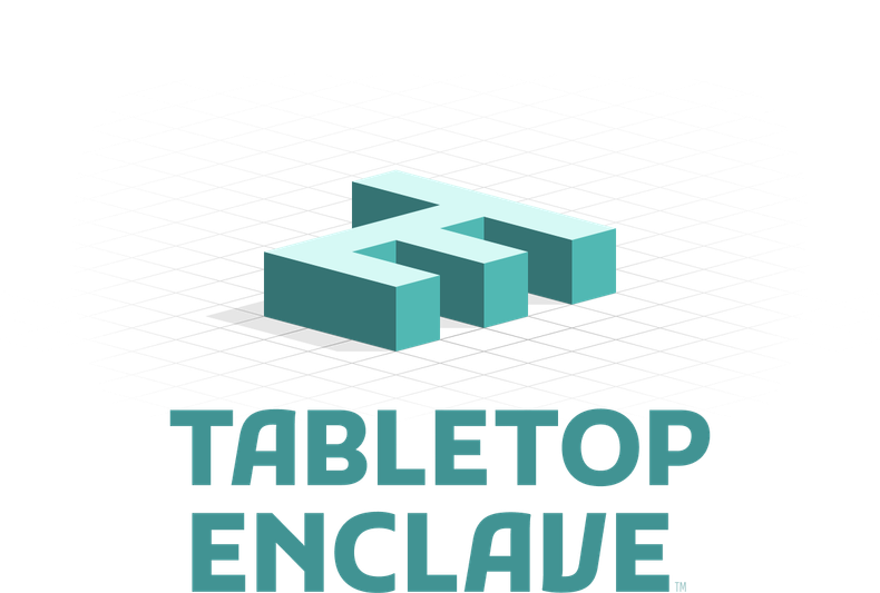 Image: Tabletop Enclave brand glyph
