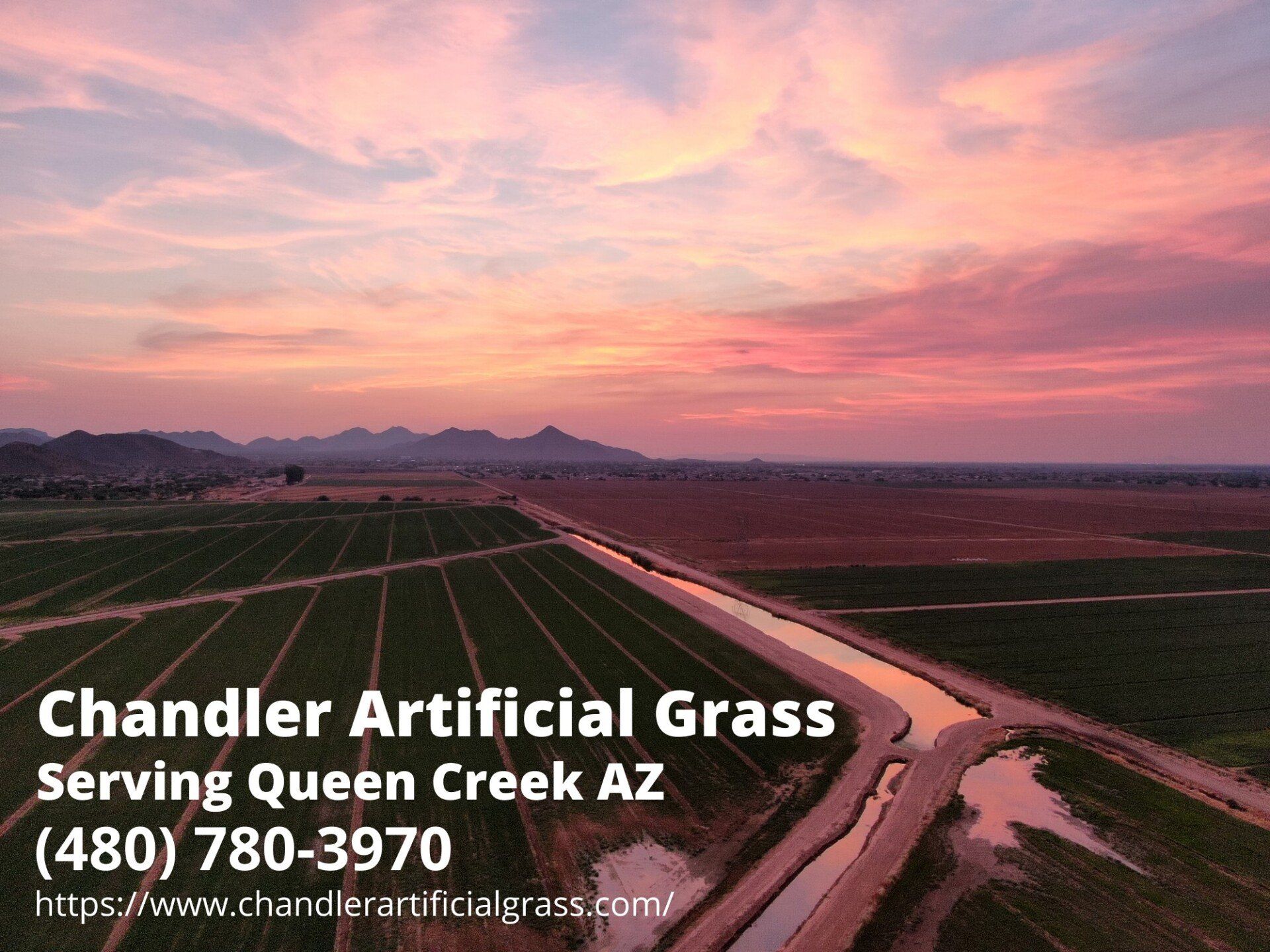 Farm Sunset In Queen Creek, Arizona with the contact details of Artificial Grass