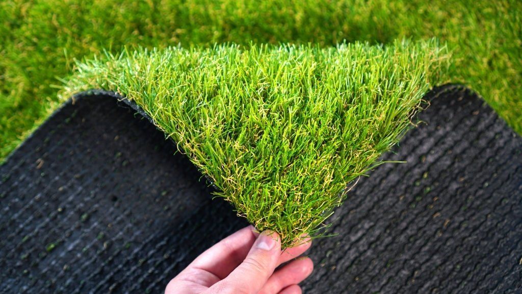 artificial grass front and back appearance