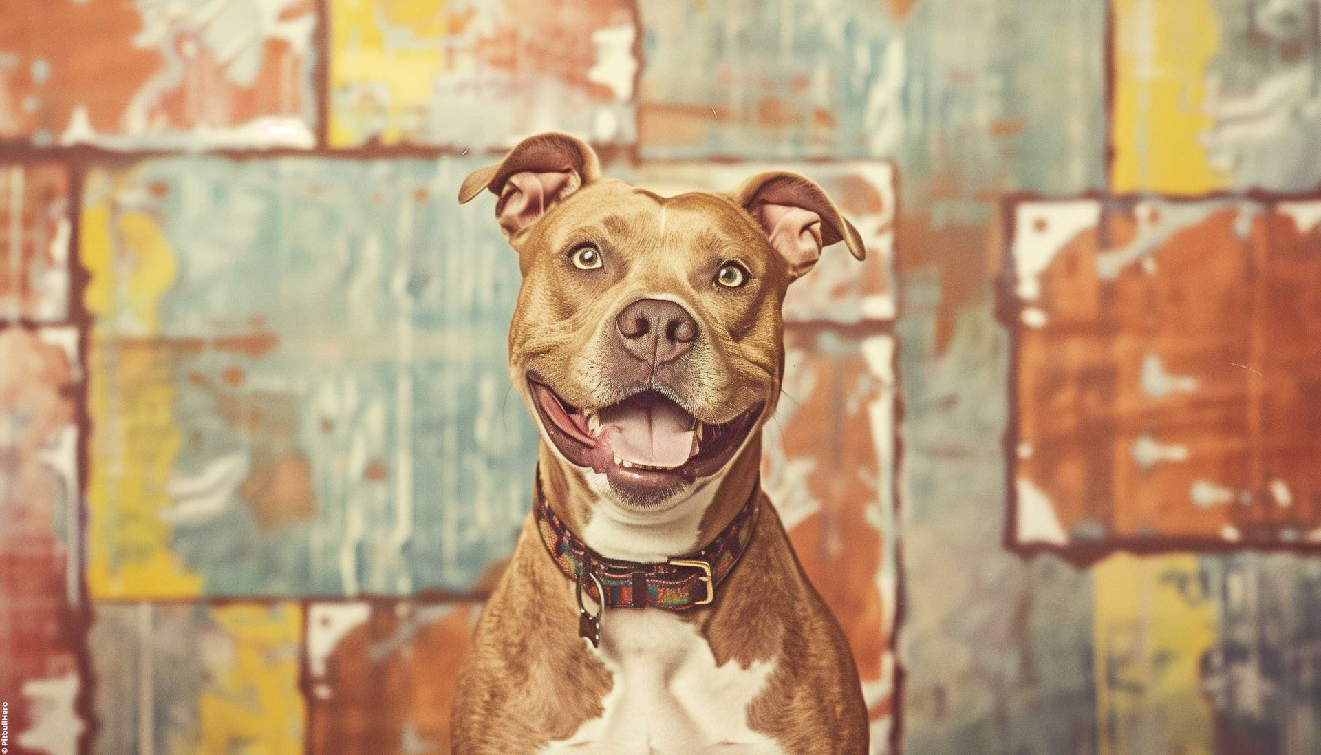 image of a pit bull dog