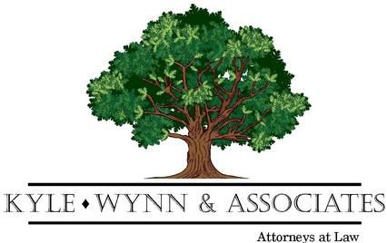 A logo for kyle wynn & associates attorneys at law