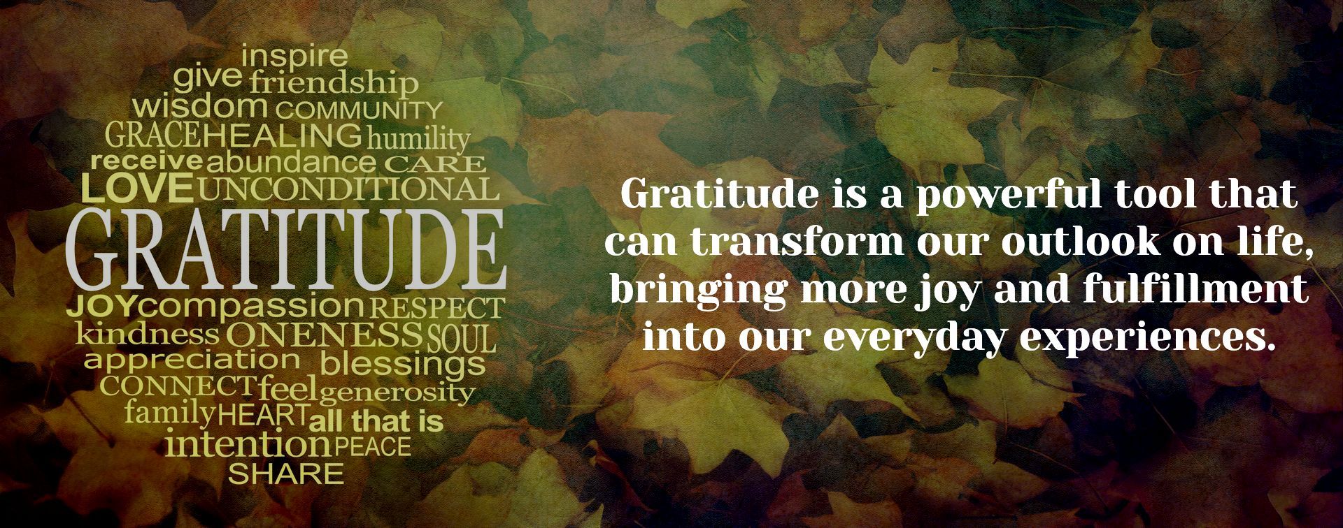 Attitude of Gratitude