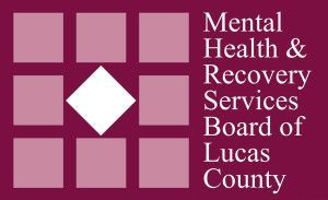 The logo for the mental health and recovery services board of lucas county