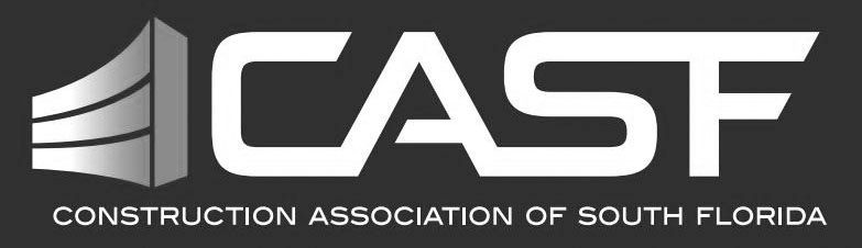 Logo of Construction Association of South Florida: 