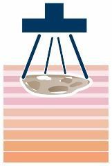 icona spot di luce pulsata sulle macchie cutanee