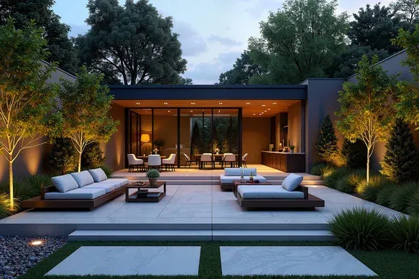 landscape lighting options in rehoboth and dighton ma