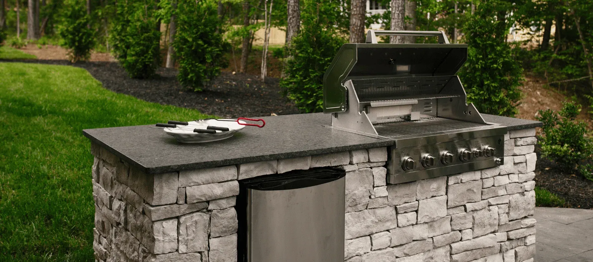 outdoor kitchen installation process rehoboth ma