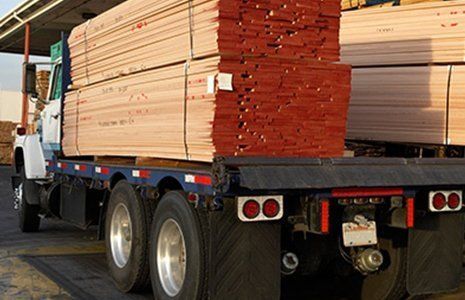 panther timber hardware timber loaded in vehicle