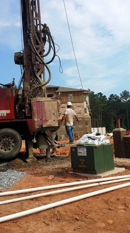 Residential Wells — Man on Service Truck in Georgia