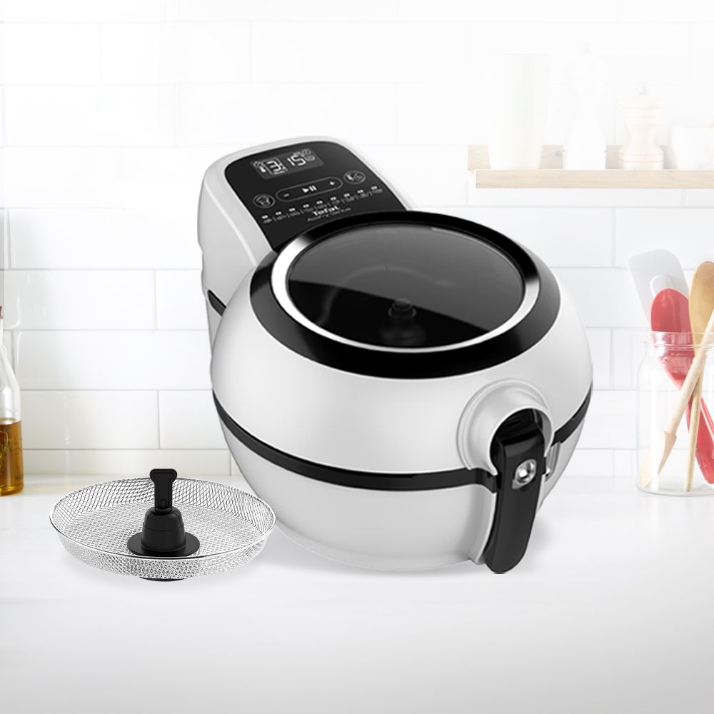 Tefal法國特福 ActiFry 氣炸鍋-舞滋芭蕾白+酥炸籃 FZ760070