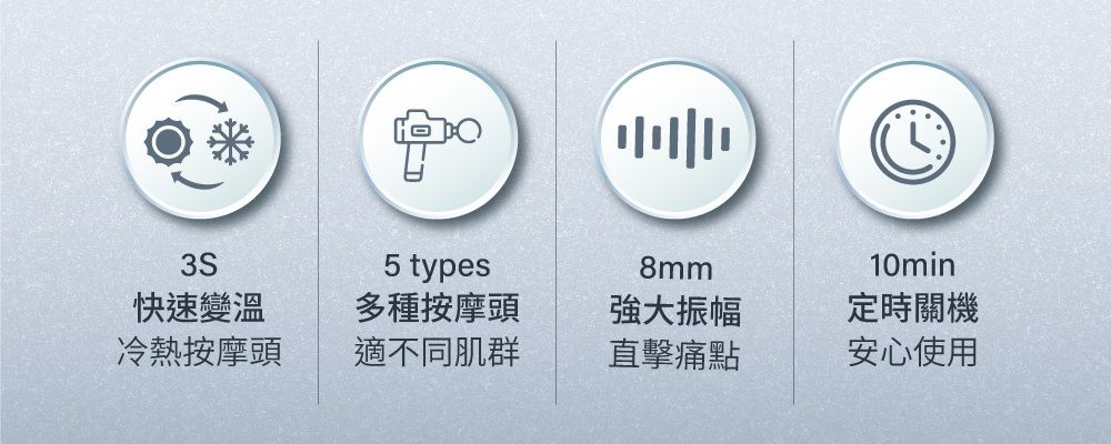 tokuyoSporty 冷熱筋膜按摩槍 TS-167