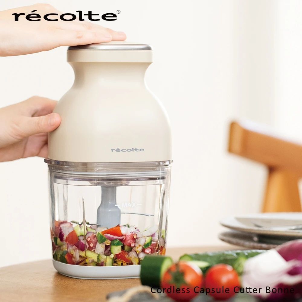 recolte 麗克特 Cordless Bonne 無線萬用調理機 (RCP-7) 奶油白