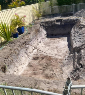 Pool Dig out on a Construction Site | Lake Cathie, Nsw | Jar Excavation