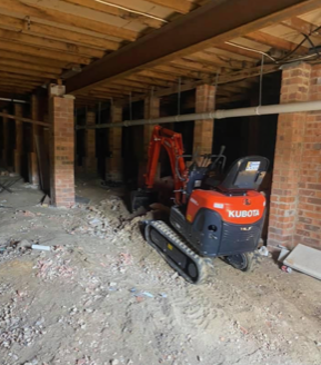Work on the Construction Site of an Ecological House | Lake Cathie, Nsw | Jar Excavation