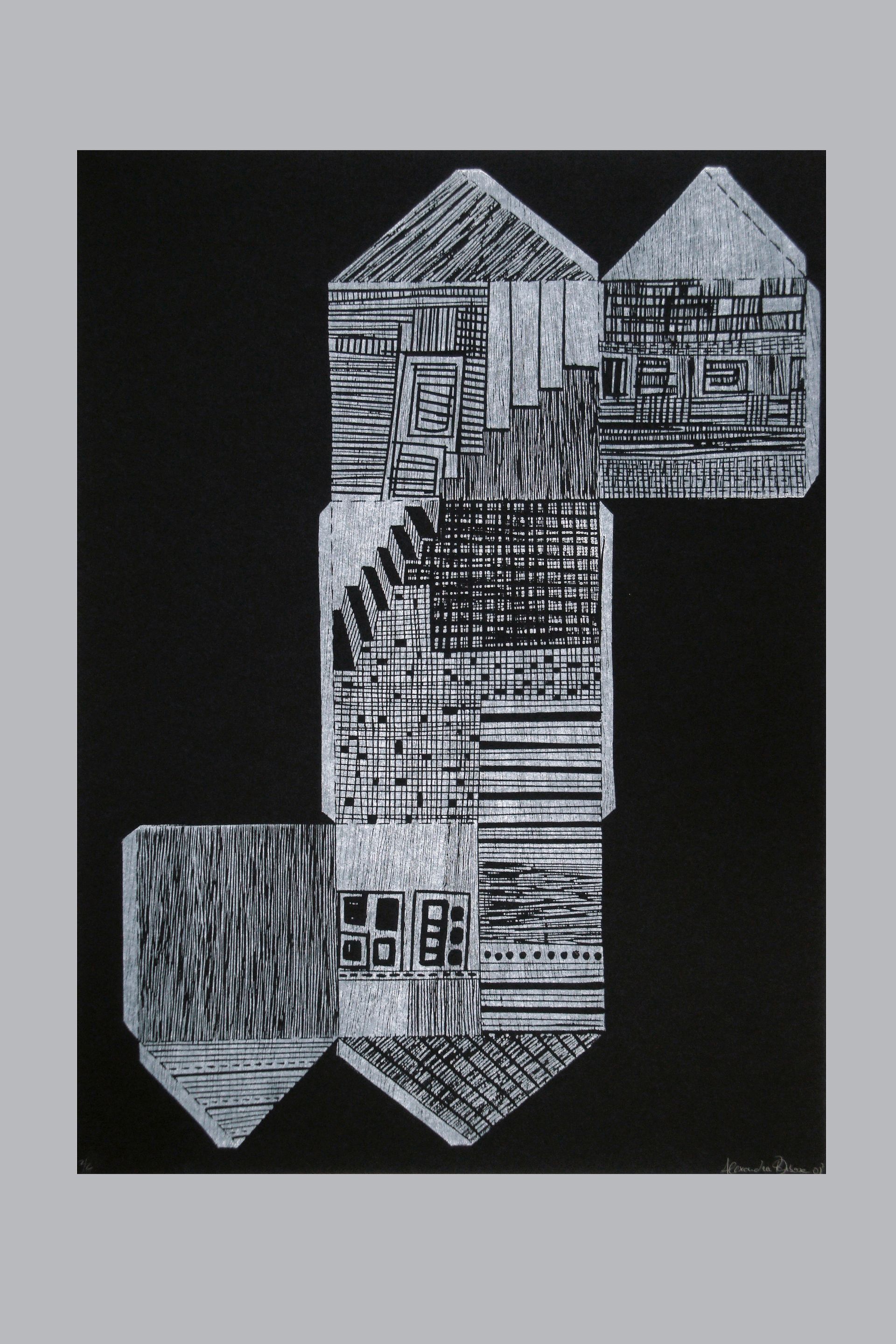 Xilogravura de Alexandra Barbosa