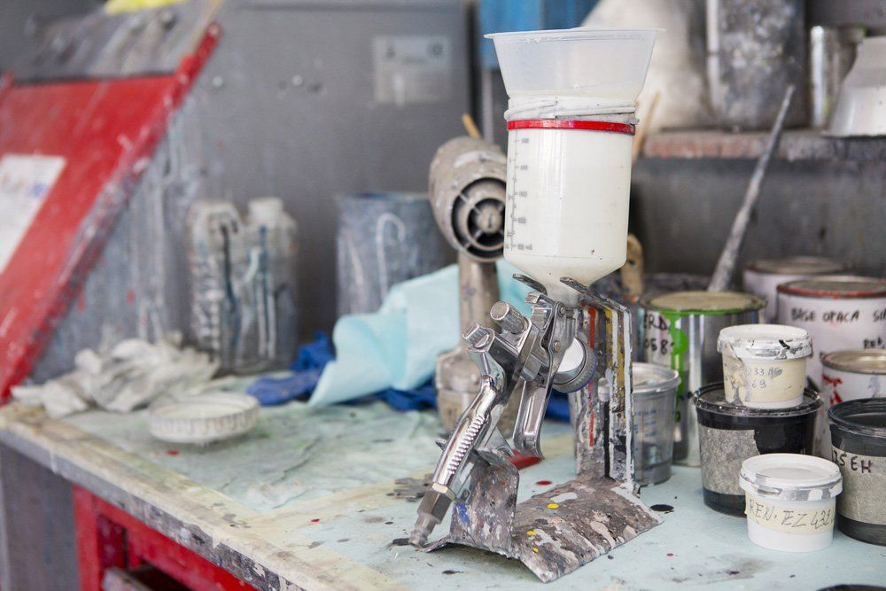 Verniciatura Telai e Mozzi