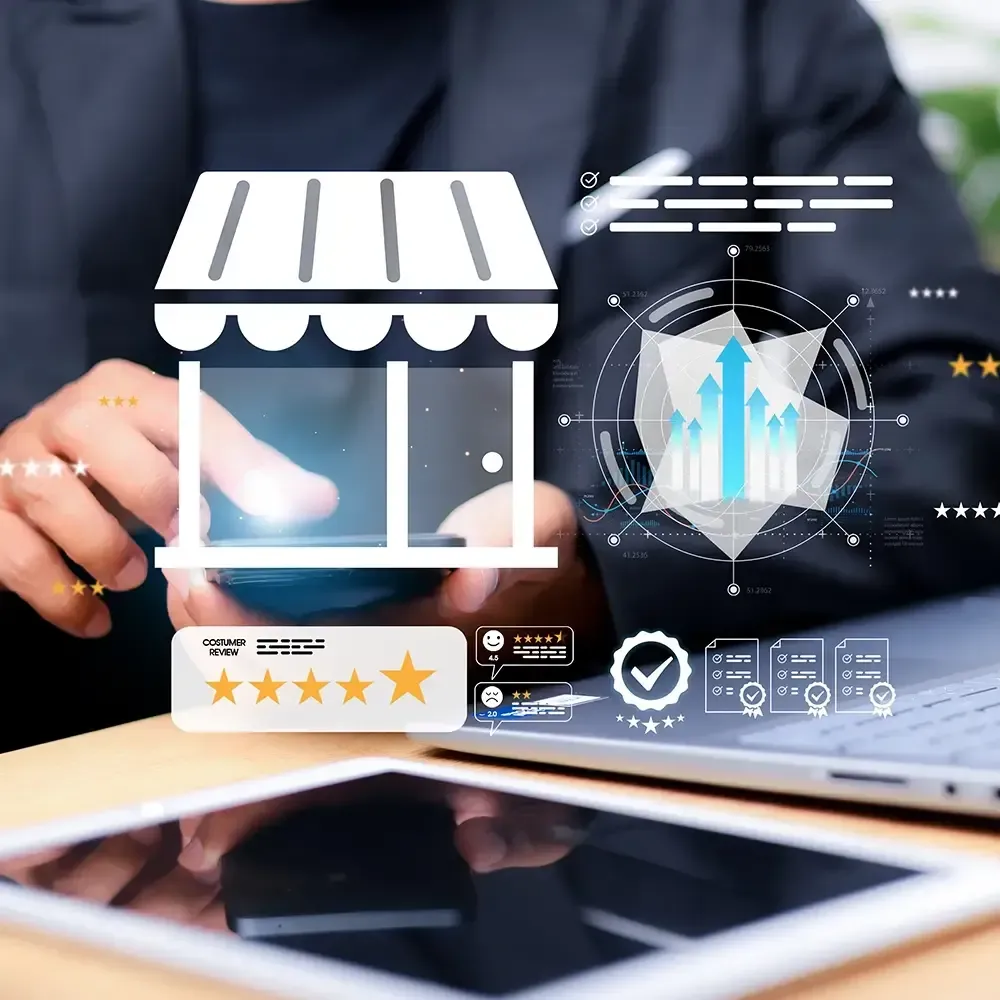 google local map listing