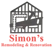 A logo for simon 's remodeling and renovation