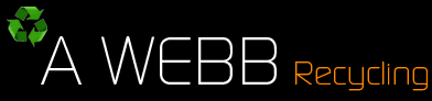 A Webb Recycling logo