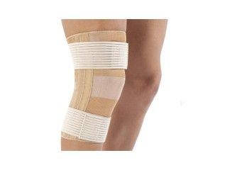 GINOCCHIERA ELASTICA CON STECCHE LATERALI E FASCE DI SOSTEGNO