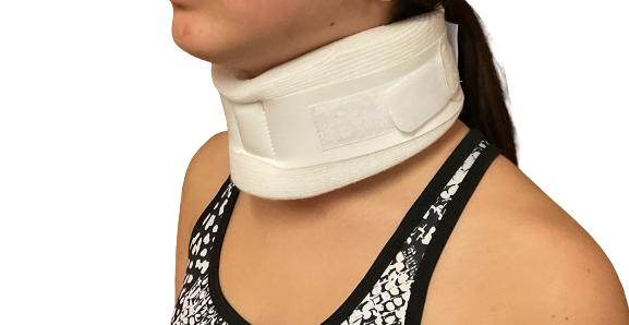 COLLARE MORBIDO CON INSERTO IN SIMILPELLE