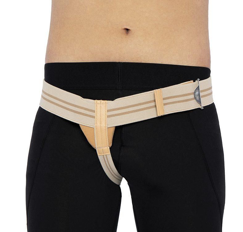 CINTO MONOLATERALE PER ERNIA INGUINALE CON PELOTA