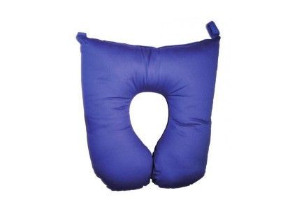 CUSCINO IN FIBRA CAVA SILICONATA CON FORO APERTO