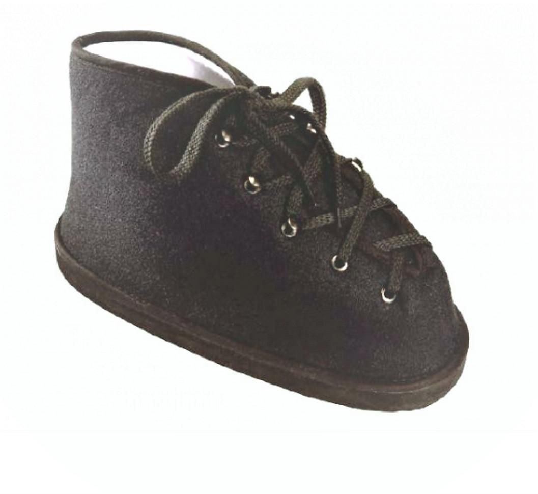 Scarpa per gesso in panno