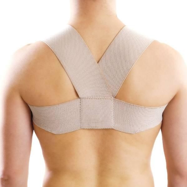 RADDRIZZASPALLE SEMPLICE IN TESSUTO ELASTICIZZATO