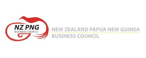 The logo for the new zealand papua new guinea business council.