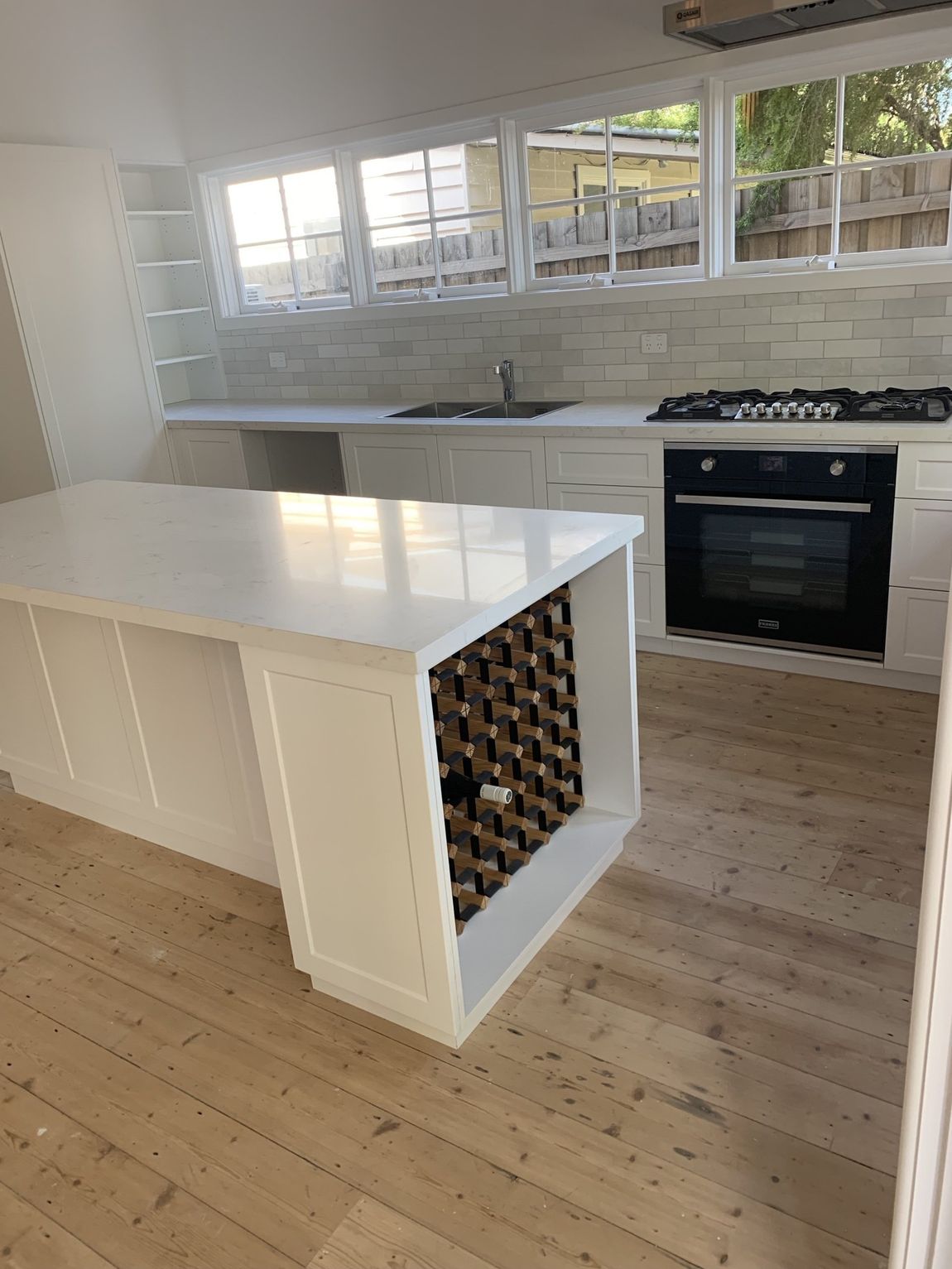 interior of  a kitchen