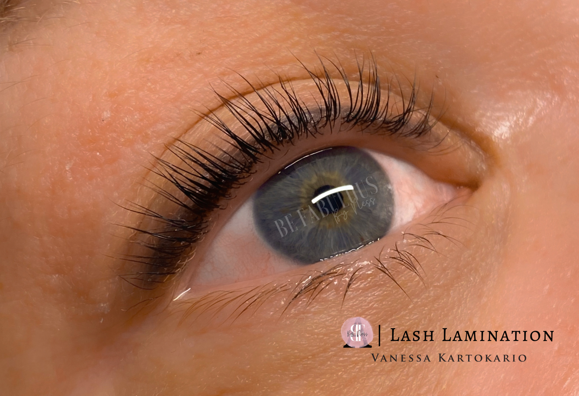 Lash lamination: na een wimper lift behandeling 