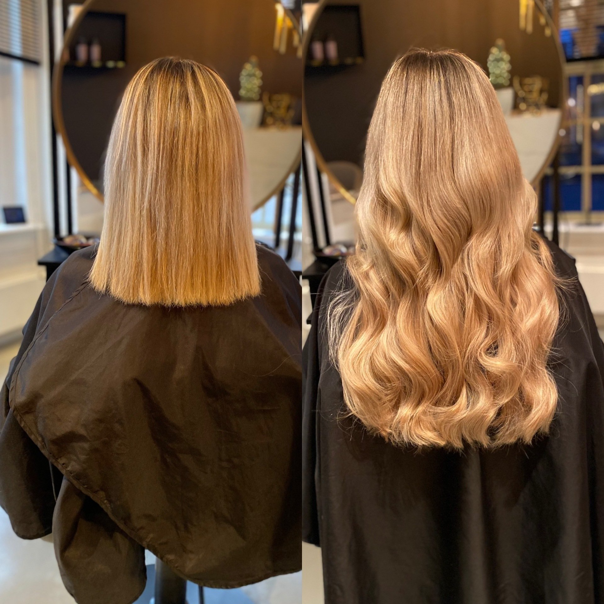 3 banen hairweave van Indian Gold hairextensions bij Haarstudio Fimé Zwolle