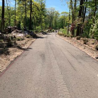 An asphalt replacement in Canton MA by Norfolk Asphalt Paving & Excavation