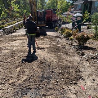 A residential asphalt service in Canton MA by Norfolk Asphalt Paving & Excavation