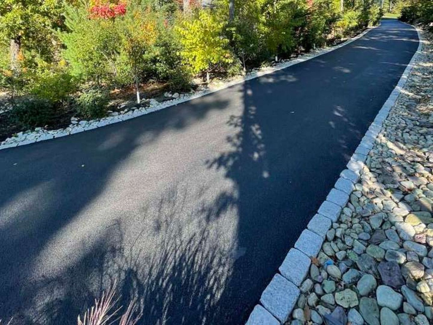 A residential asphalt service in Canton MA by Norfolk Asphalt Paving & Excavation