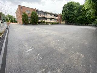 A commercial asphalt parking lot in Canton MA by Norfolk Asphalt Paving & Excavation