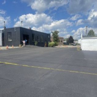 A commercial asphalt parking lot in Canton MA by Norfolk Asphalt Paving & Excavation