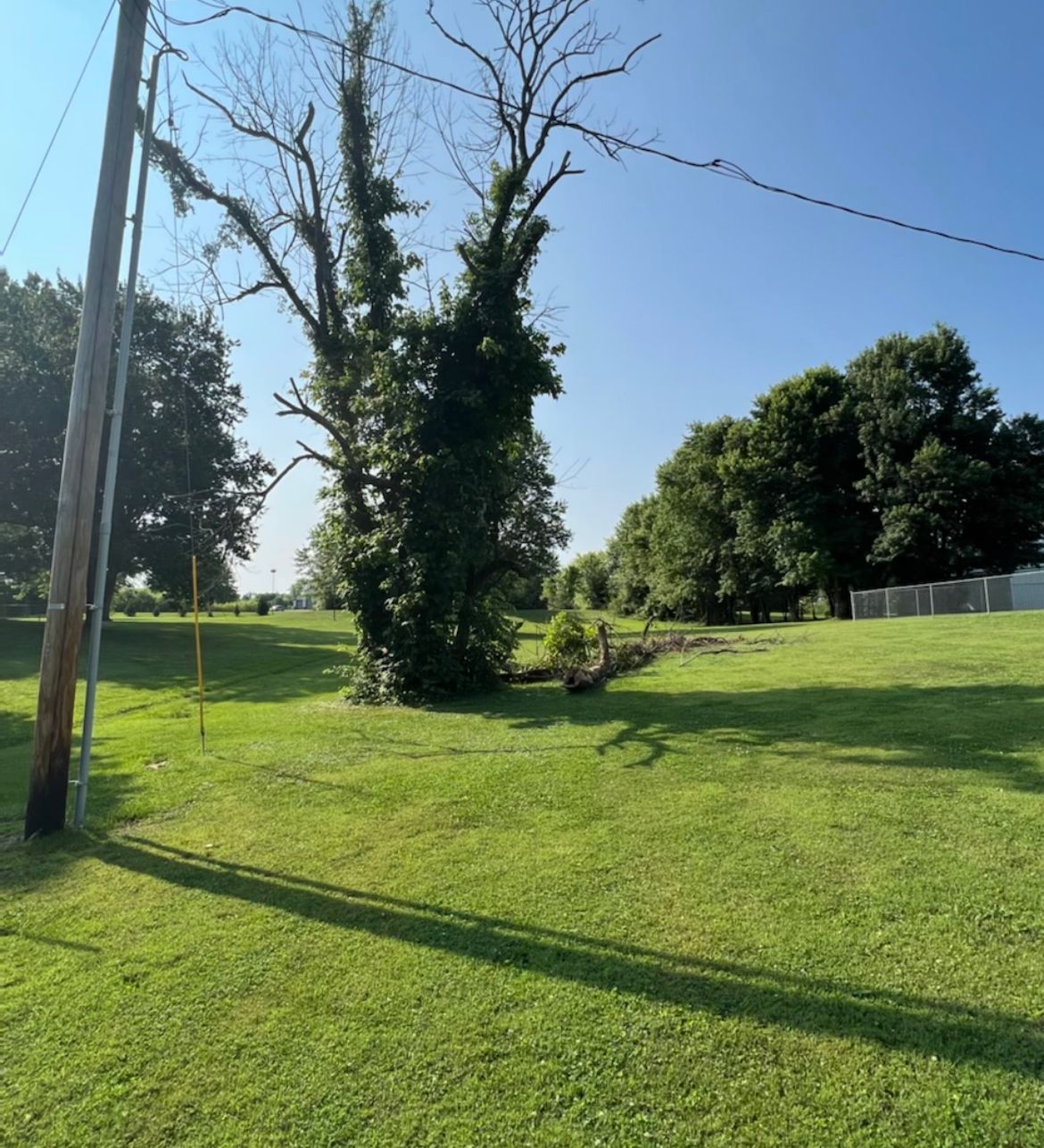 Before Eye Sore Removed — Scottsburg, IN — Babbs Land Management LLC