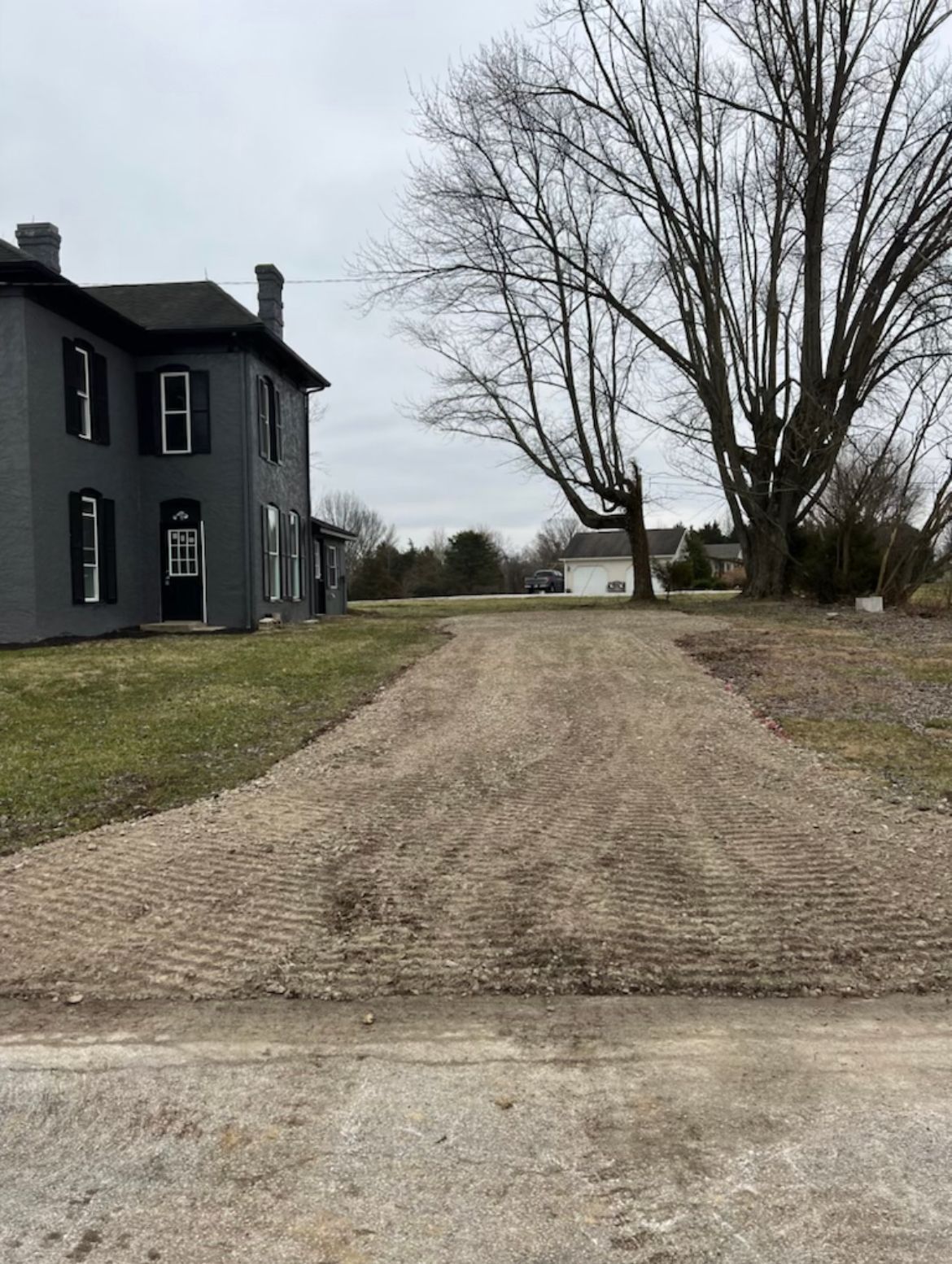 After Driveway Installation — Scottsburg, IN — Babbs Land Management LLC